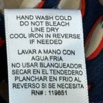 Halo Sleeveless Top Womens Size L Navy Birds Print Cute Preppy Indie Casual Chic Blue Size L Photo 10