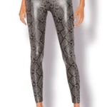 7 For All Mankind Snake Print Faux Leather Leggings Size L, NWT $175.00 Photo 8