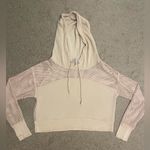 Forever 21  Mesh Crop Top Hoodie Sweatshirt Photo 1