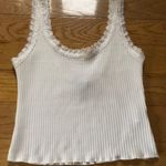 Forever 21 White Lace Tank Top Photo 0