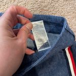 Old Navy Women's Mid-Rise PIXIE ankle side stripe LINEN blend pants Photo 7