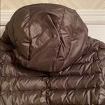 Andrew Marc Marc New York Dark Grey Hooded Puffer Jacket - Size M Photo 6