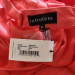 Retrofête Retrofete Sabrina Dress in Coral Size XL Halter Open Back NWT Sleeveless Maxi Photo 10