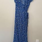 Amuse Society Revolve Summer Safari Maxi Dress Blue Coast Floral Cocktail S Photo 4