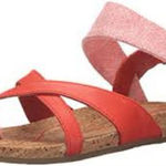 Ahnu Sananah thong sandals orange white casual women’s size 9 boho‎ trendy Photo 0