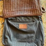 CEM Vintage Woven Structured Leather Brazilian Shoulder Brown Photo 13