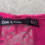 Doe & Rae  Pink Lace Detail Dress Photo 2