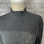 We The Free  Smocked mock neck top size medium Photo 6