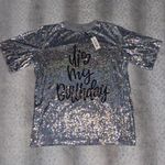Women’s Glitter Birthday Shirt Photo 1