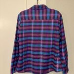 Stillwater Purple Blue Oversized Flannel Photo 1
