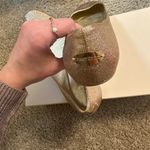 Jimmy Choo Gold Glitter Ballet Flats Size 37.5 Photo 9