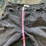 Böhme Super High Rise Distressed Mom Jeans Washed Black Women’s 28 Denim Y2K Photo 11