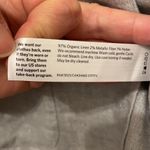 Eileen Fisher lightweight organic linen sparkle shaped blazer in Pearl (gray) Photo 8