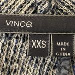 Vince blue & grey stretch knit cardigan sweater blazer with POCKETS Size XXS EUC Photo 8