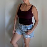 Old Navy Distressed Boyfriend Shorts 12 Stretch Distressed Festival Vacation Light Wash Photo 2