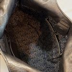 Brighton  x Lockheart Metallic Leather BohoShoulder Bag Embroidered Braided Strap Photo 7