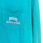 Champion , Ohio, Ohio State, buckeyes size large, long sleeve blue crewneck T-shi Photo 6