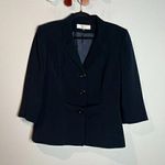 Tahari 🌺  ASL navy blue blazer jacket Photo 0