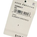 Good American 90s Hot metallic green one shoulder One Piece swimsuit 3 L Photo 2