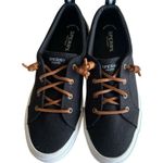 Sperry  Women’s Crest Vibe Black Canvas Sneakers Size 10 Photo 6