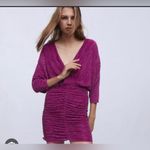 ZARA  - Purple Dress Photo 2