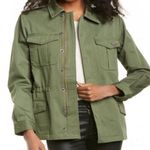 Zadig & Voltaire Women's 100% Cotton Kayak Skull Khaki Military Jacket size 36 Photo 2