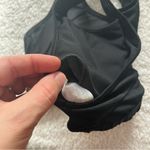 Zyia  Active Women's Black Mesh Sports Bra in Size Medium Photo 4