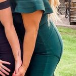 Emerald Green Midi Dress Size 12 Photo 0