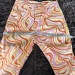 None Groovy vintage style 1970’s orange jeans Photo 4