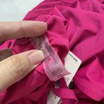 Raisin's  Plus Size 22W Pink Keyhole High-Neck One-Piece Swimsuit New Photo 5