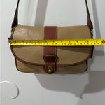 Coach  Vintage Sheridan Mayfield Beige Brown Saddle Leather‎ Shoulder Bag 4225 K Photo 9