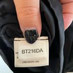 BCBGMAXAZRIA Black Silk Halter Top Small Photo 7