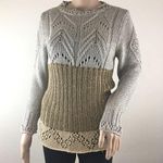 Just Cavalli Vintage Metallic Gold Sweater Photo 0