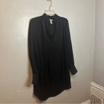 H&M Black Long Sleeve Dress Photo 2