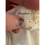 Anthropologie Meadow Rue Cream Bria Embroidered Lace Back Pullover Top Small Photo 9