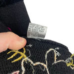 VINTAGE 90s Jack B Quick Ugly Bedazzled Christmas Cardigan Sweater Black Size M Size M Photo 9