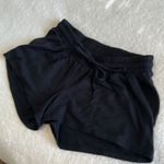 a glow A:glow Maternity Under Belly Lounge Shorts Black Size Small Photo 2