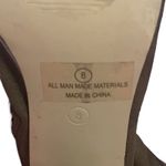 Liliana Thigh High Lace Faux Suede Brown Boots Size 8 Boho Modern Streetwear Photo 4