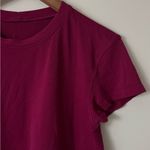 Lululemon  8 Train to Be Short-Sleeve Shirt in Magenta Purple Photo 3