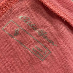 Eddie Bauer Cap Sleeve Embroidered Seam V Neck Pink Burnout Tee Size S Photo 9