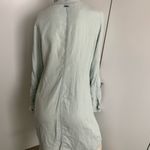 prAna chambray long sleeve roll tab blue size medium tunic blouse Photo 6