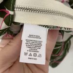 Parker Floral Print Peplum Crop Top Egret White Photo 6