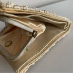 Jolles Original Gold Vintage 1950’s Floral Pearl Beaded Coin Purse Photo 9