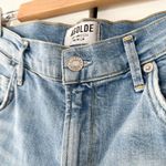 AGOLDE | Revolve Lana Straight-Leg Distressed Denim Jeans in Blue Photo 6