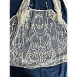 Nina Leonard  Open Cardigan Jacket Cream Floral Lace Kimono Size Large Photo 2