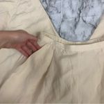 Valerie Stevens  Silk Linen Blend Lightweight Pants  Pale Yellow Petite Small Photo 2