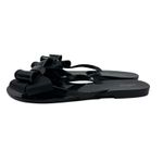 Melissa ‎ Harmonic Bow Flip Flop Thong Sandals Black Size US 9 Photo 8