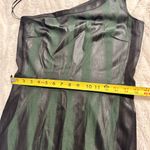 Jay Godfrey Size 8 Black Green Striped One Photo 10