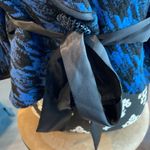 Vertigo Paris Indigo Blue and Black Chic Bat Sleeve Blazer Jacket Size Medium Photo 1