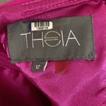 Theia off shoulder column gown in Fuschia size 12 Photo 1